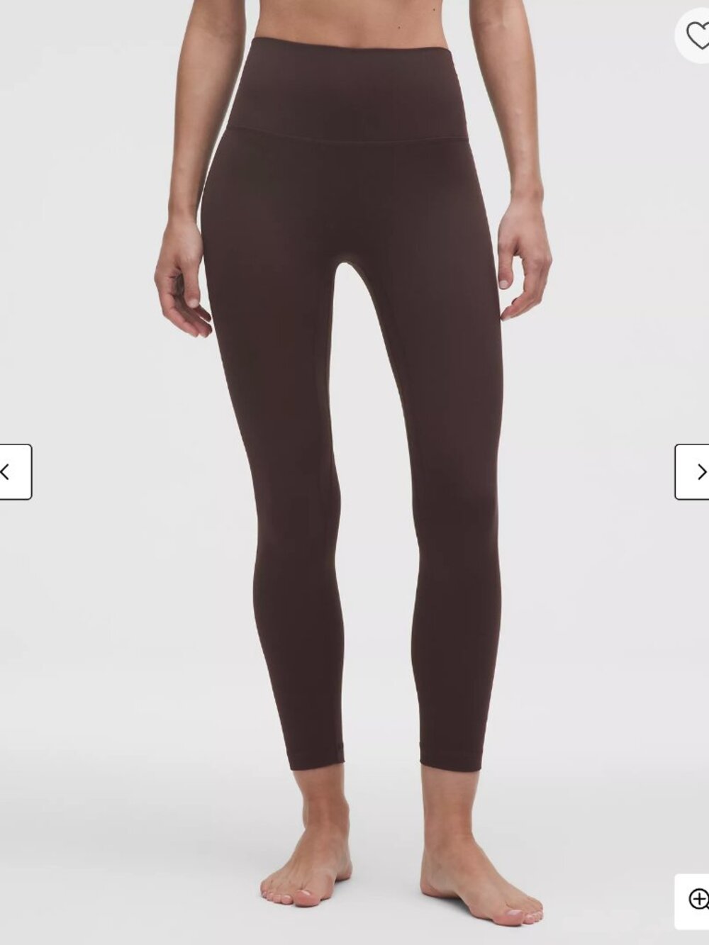 lululemon Align No Line High-Rise Pant 25" Size 6 Color Sequoia